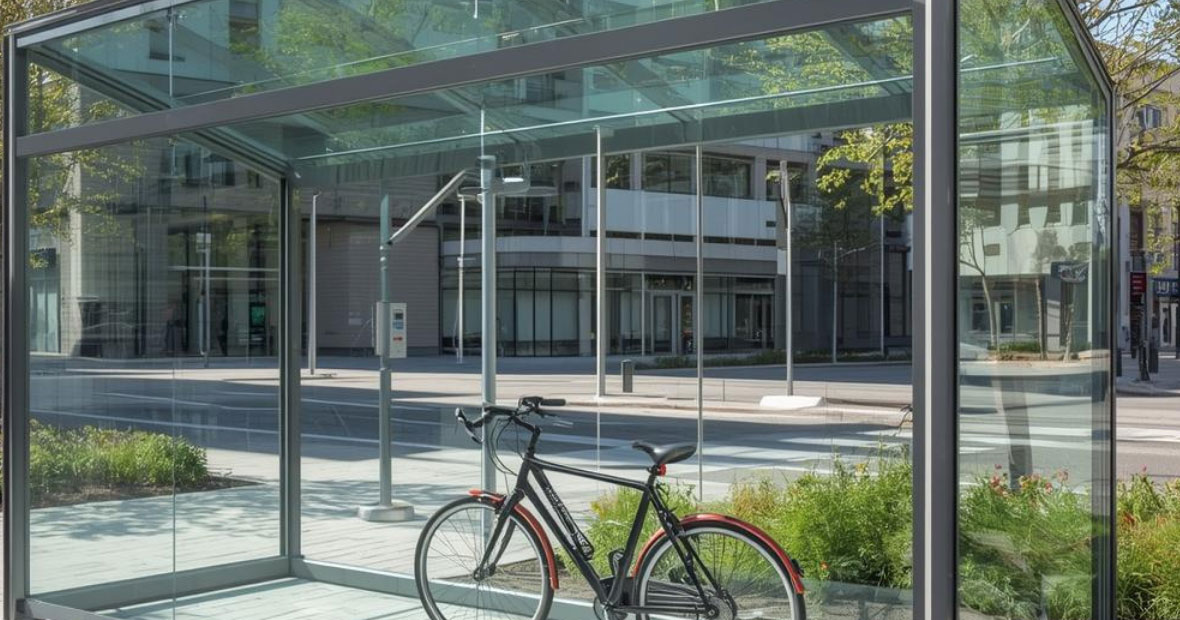 abri vélo pour une collectivité